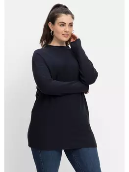 Свитер sheego, ночной синий