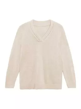 Свитер Sheego, пятнистый бежевый