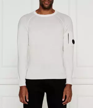 Свитер шерстяной C.P. Company Relaxed Fit, экрю