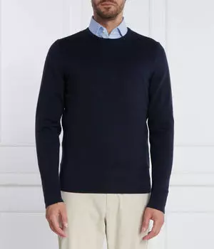 Свитер шерстяной Calvin Klein Regular Fit, синий