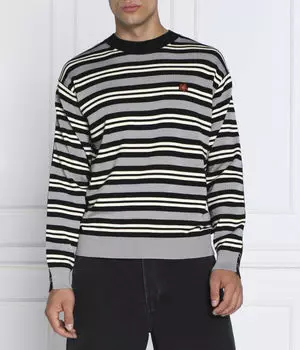 Свитер шерстяной Kenzo Regular Fit, серый