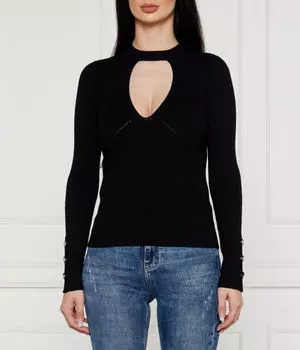 Свитер шерстяной Pinko Maglia, черный