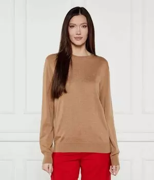 Свитер шерстяной Polo Ralph Lauren Loose Fit, коричневый