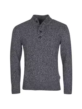 Свитер Sid с полумолнией до половины Barbour, синий