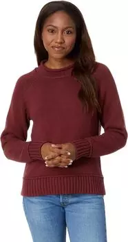 Свитер Signature Original из хлопка с высоким воротником L.L.Bean, цвет Burgundy