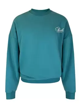 Свитер SikSilk Sweatshirt, цвет petrol