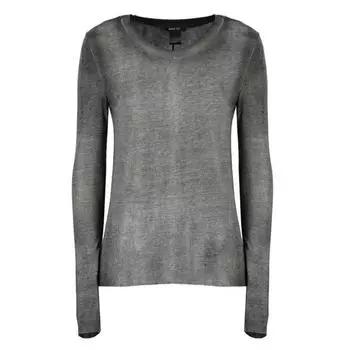Свитер silk blend sweater Caliban, серый