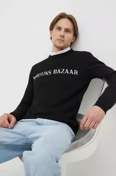Свитер Simon Nouveau Bruuns Bazaar, черный