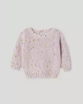 Свитер синельной вязки для девочки Baby El Corte Ingls, цвет Verde Salvia