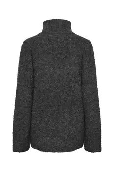 Свитер - Синий - Классический крой PIECES, синий