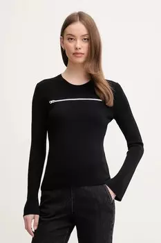 Свитер Sisley, черный