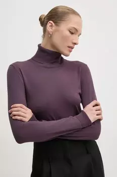 Свитер Sisley, фиолетовый