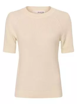 Свитер слфелинна Selected Femme, бежевый