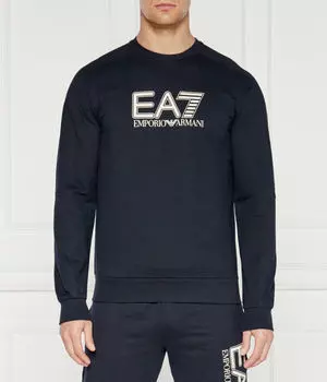 Свитер Slim fit Ea7, синий
