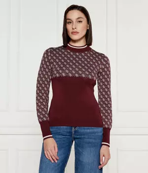 Свитер Slim fit Guess Jeans, красный