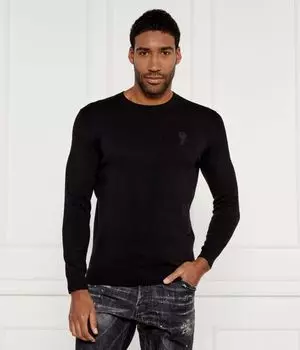 Свитер Slim fit Karl Lagerfeld, черный