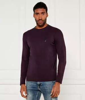 Свитер Slim Fit Karl Lagerfeld, фиолетовый