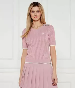 Свитер Slim fit Liu Jo, розовый