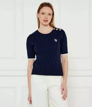 Свитер Slim fit Liu Jo, синий