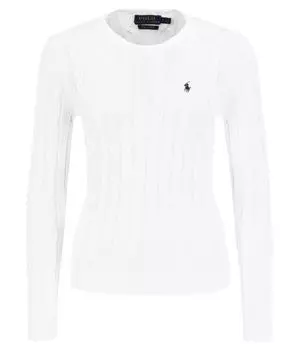 Свитер Slim fit Polo Ralph Lauren, белый