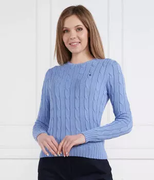 Свитер Slim fit Polo Ralph Lauren, синий