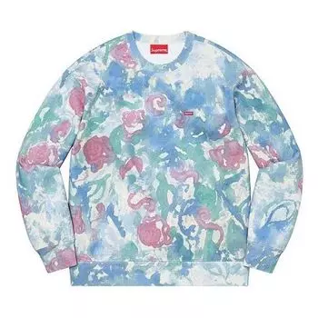 Свитер small box crewneck 'multi-color' Supreme, мультиколор