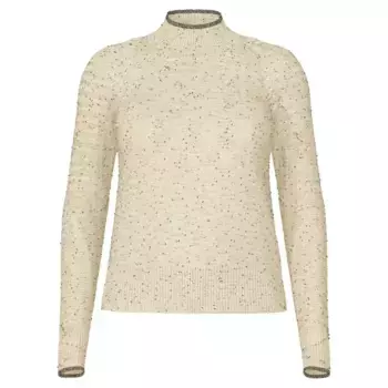 Свитер Smartwool Edgewood Mock Neck, бежевый