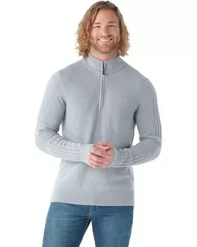 Свитер Smartwool Texture 1/2 Zip Sweater, цвет Light Gray Heather