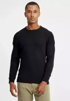 Свитер смесового трикотажа "BLEND BHGastamo", черный