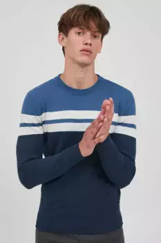 Свитер смесовой вязки "BLEND BHNarius", цвет Dress Blues