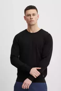 Свитер смесовой вязки "BLEND BHNolen", черный