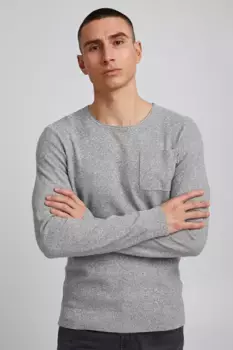 Свитер смесовой вязки "BLEND bhpullover", цвет Castlerock