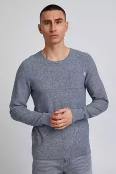 Свитер смесовой вязки "BLEND bhpullover", цвет Dress Blues