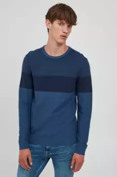 Свитер смесовой вязки "BLEND BHPullover", цвет Dress Blues