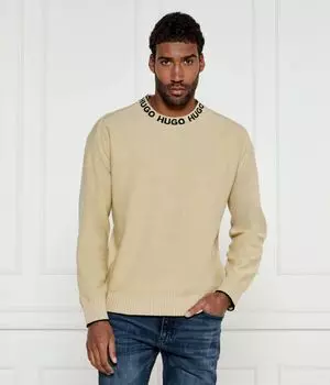 Свитер смурф Regular fit Hugo, желтый