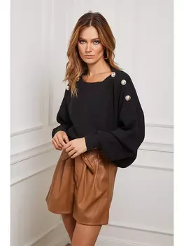 Свитер So Cachemire Burny, черный