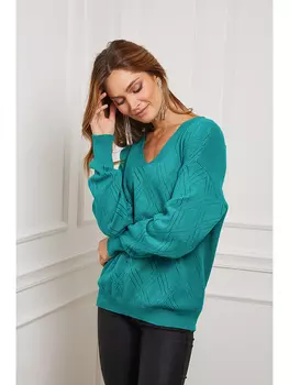 Свитер So Cachemire Chola, зеленый