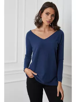 Свитер So Cachemire Jelling, синий