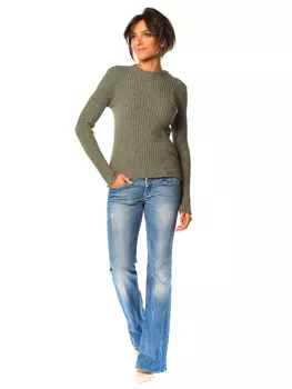 Свитер So Cachemire Kimi, оливковый