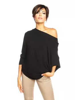 Свитер So Cachemire Palmeras, черный