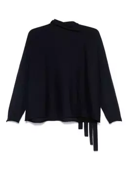 Свитер со складками PierAntonioGaspari, синий