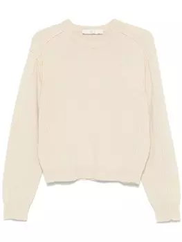 Свитер со складками Tela, нейтральный цвет