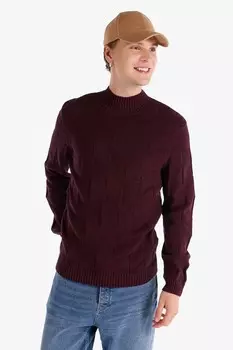 Свитер со средней горловиной Colin'S, бургундия