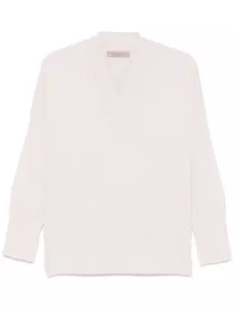 Свитер со вставками D.Exterior, нейтральный цвет