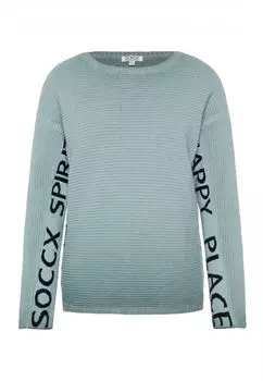 Свитер soccx, светло-синий