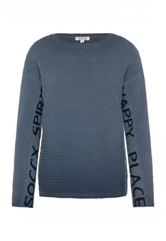 Свитер soccx, темно-синий