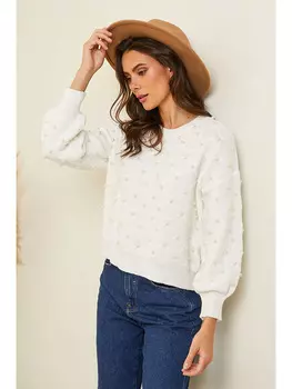 Свитер Soft Cashmere, белый