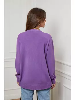 Свитер Soft Cashmere, фиолетовый