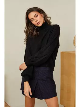 Свитер Soft Cashmere Rollkragen, черный