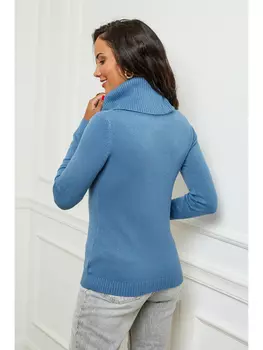 Свитер Soft Cashmere Rollkragen, синий